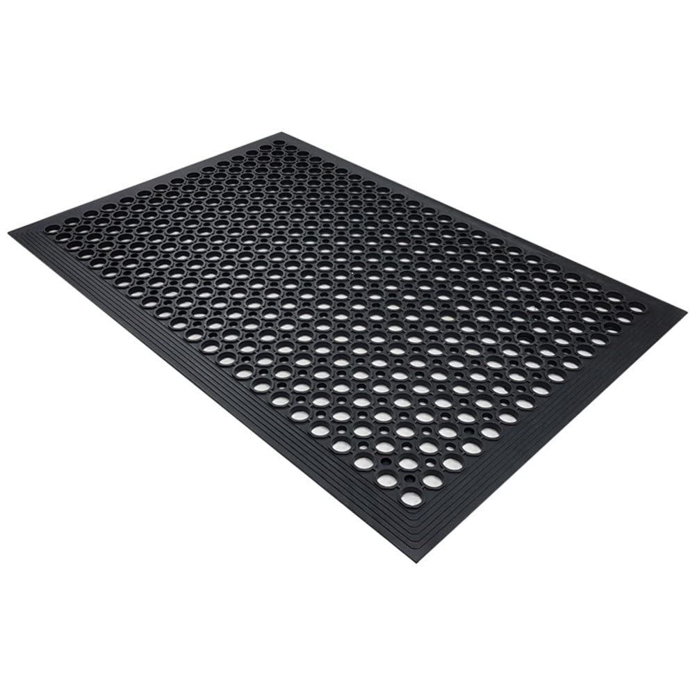 Tapis de sol caoutchouc 0,6†x 0,9†m Atelier anti-fatigue Tapis de drainage