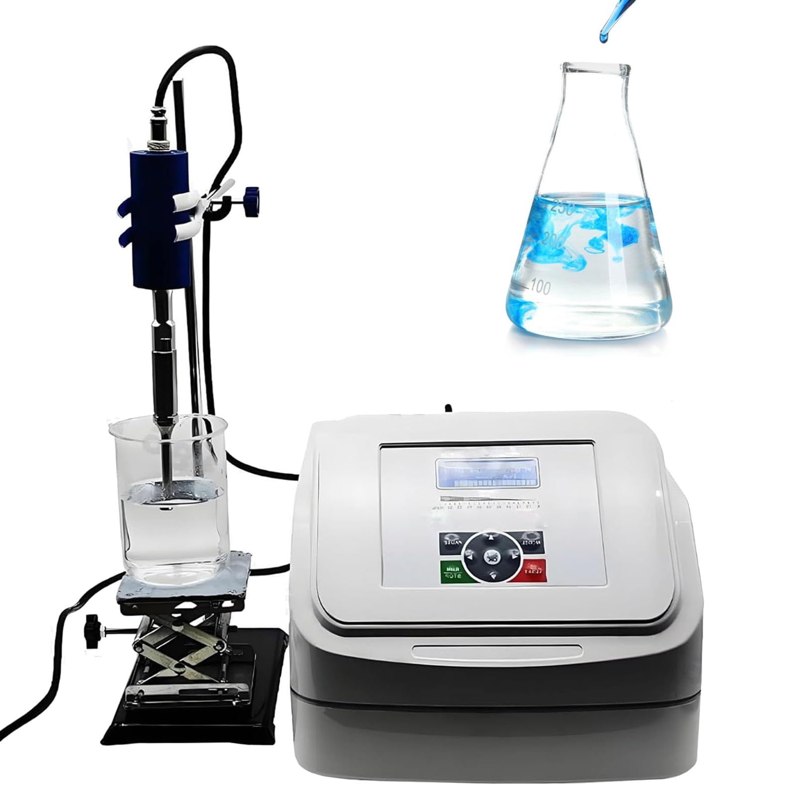 Procesor Sonicator Mikser zakłócający komórki, homogenizator ultradźwiękowy, moc 800 W, maksymalna objętość próbki(10mm)