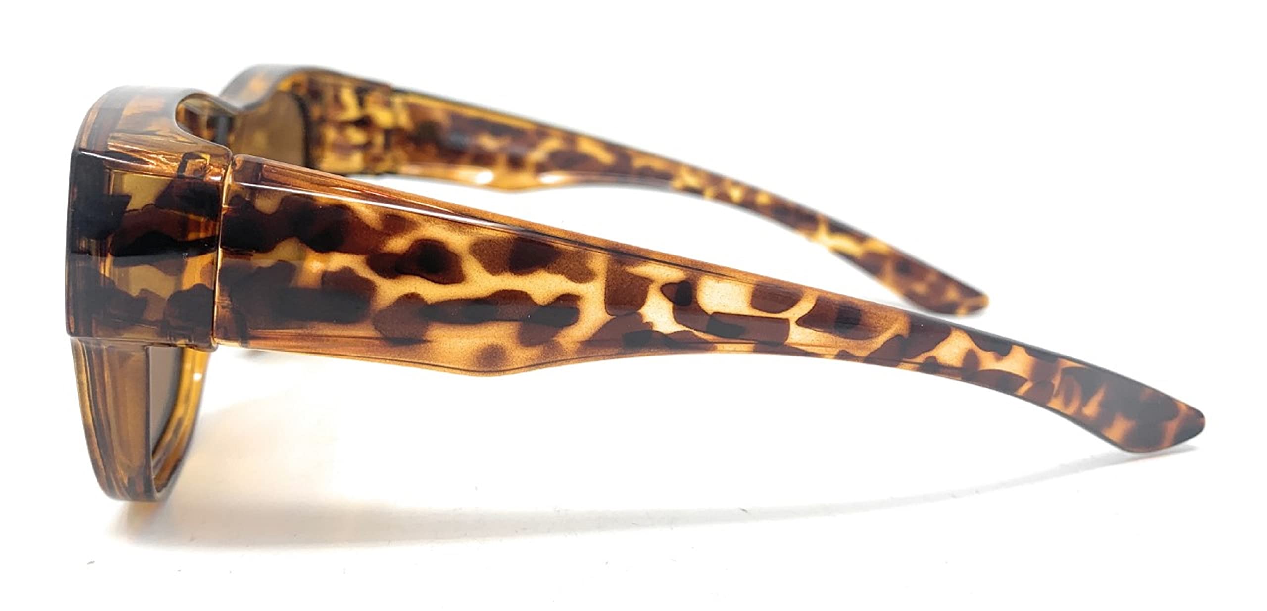 The Aloha Fit Over - Gafas de sol polarizadas unisex envolventes, OTG, para usar sobre gafas de sol