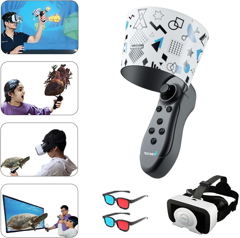 SenseXR 6 DoF AR-VR Controller for Android & iOS w/VR Headset & 3D Glasses