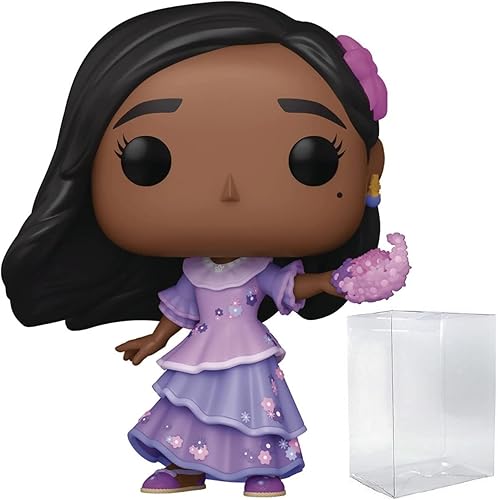 Miniatura 1 de POP Disney: Encanto - Figura de vinilo de Isabela Madrigal Funko (paquete con funda protectora de caja compatible), multicolor, 3.75 pulgadas