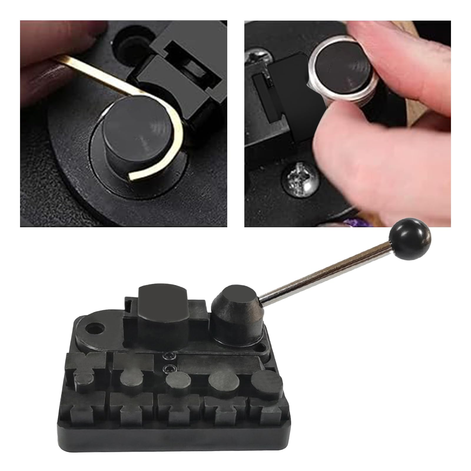 Set di strumenti per piegare anelli e orecchini, macchina pressatrice per la creazione di gioielli per 12/14/16/18/20/22mm, kit di strumenti per piegare anelli e orecchini per gioiellieri, riparazione