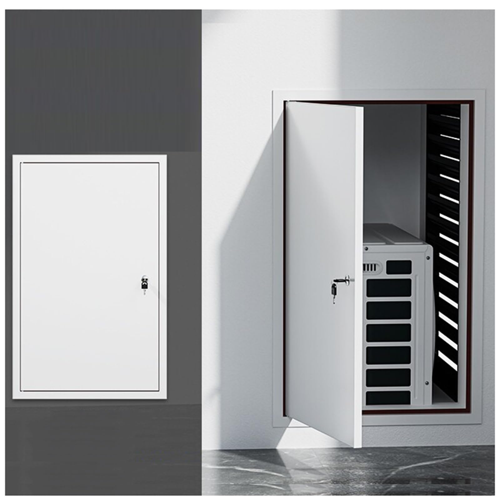 Sanitär-Zugangsplatte für Trockenbau, 86,4 x 86,4 cm, Wand- und Deckenabdeckung, Breaker Box, ideal für Heimwerker, Elektro- und Sanitärbedarf, einfach zu installieren