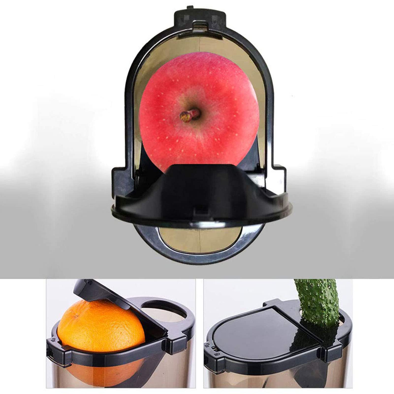 Máquina Exprimidora, Exprimidor Automático de Frutas para el Hogar, Exprimidor Rápido para Frutas y Verduras Enteras, Extractor de Jugos y Verduras con para el Hogar y la Fiesta
