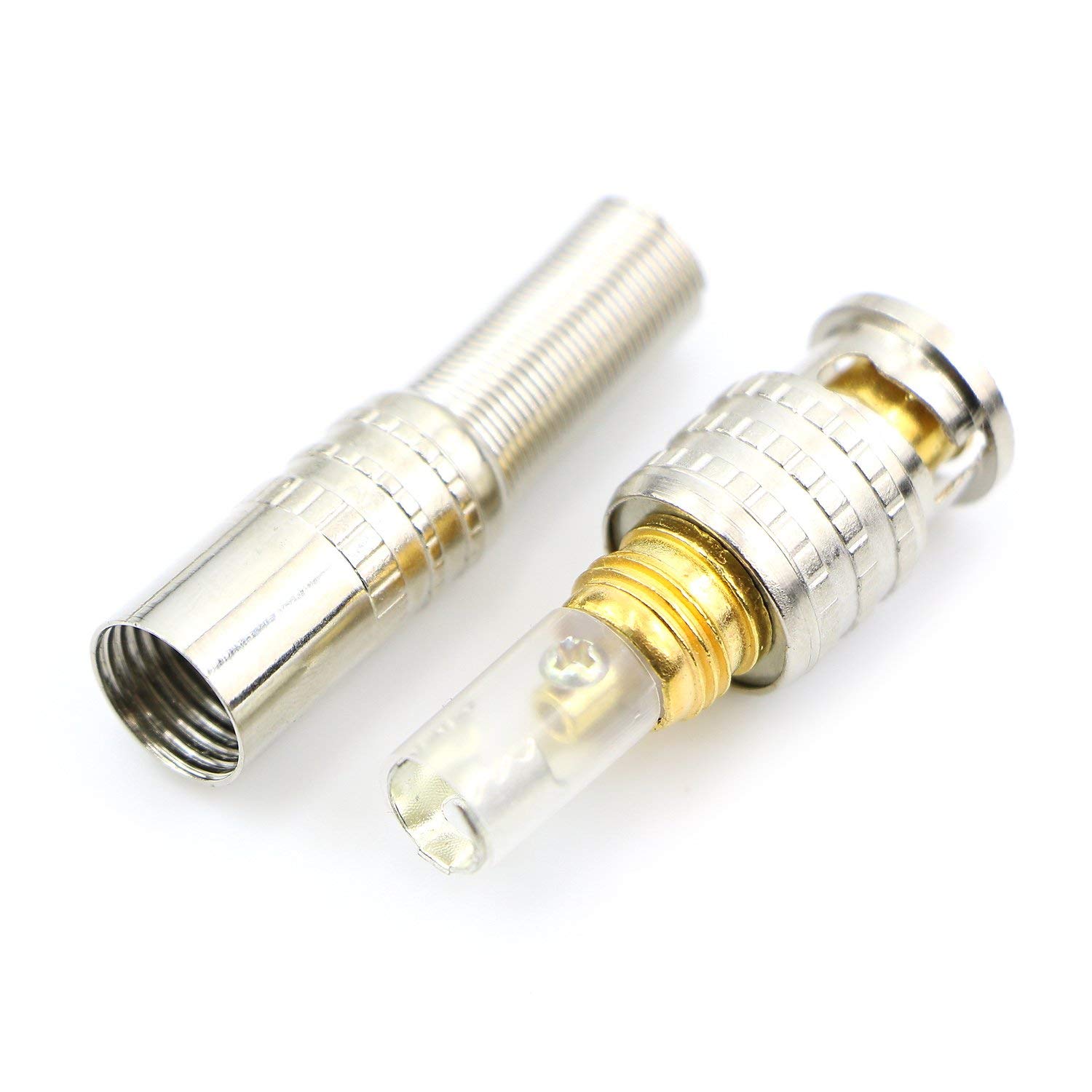 BNC Maschio A Maschio Per Telecamere Sicurezza Cavo Coassiale RG59 BNC Maschio-maschio Per Telecamere Sicurezza CCTV - Lunghezze Varie (3,6,12,25 - Foto 5