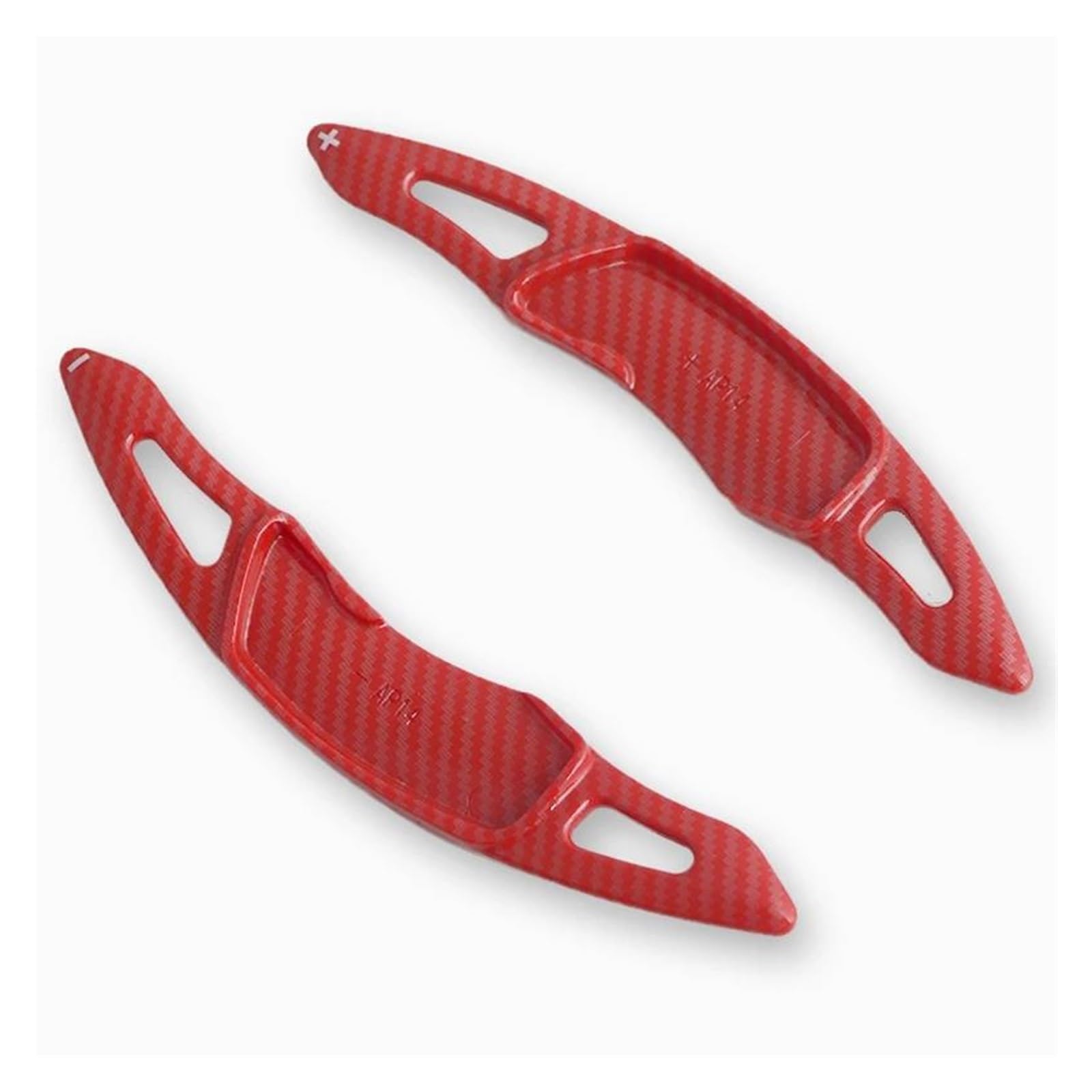 Vtsgbls Carbon Fiber Red Non-Slip Steering Wheel Car Steering Wheel Paddle Shift For Toyota Gt86 2012 2013 2014 2015(Carbon Fiber Red)