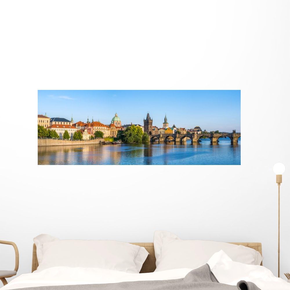 Wallmonkeys FOT9013525248 WM361814 Panorama of Prague