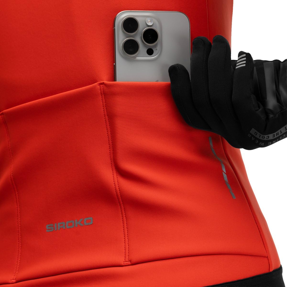 SIROKO - Giacche da Ciclismo Invernali da Donna J1