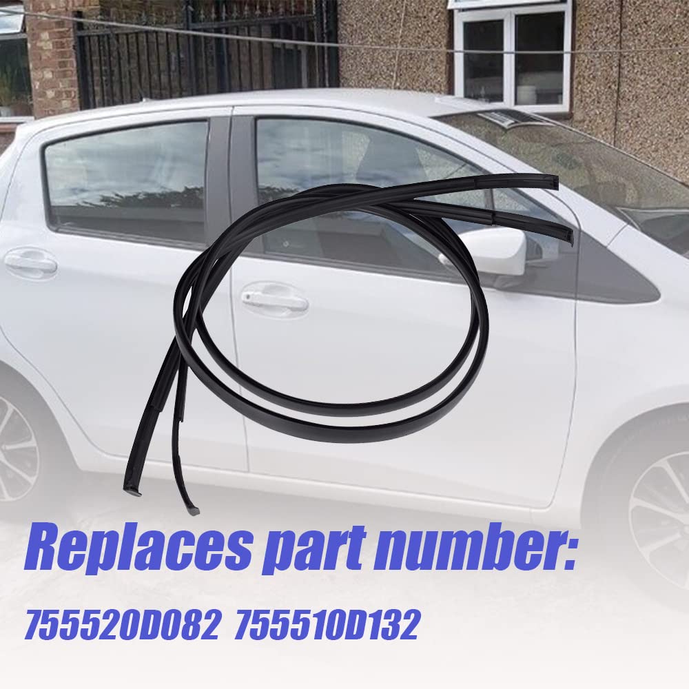 2x Dachdichtungsstreifen Für Toyota Yaris 2014-2018 - 755520D082 755510D132