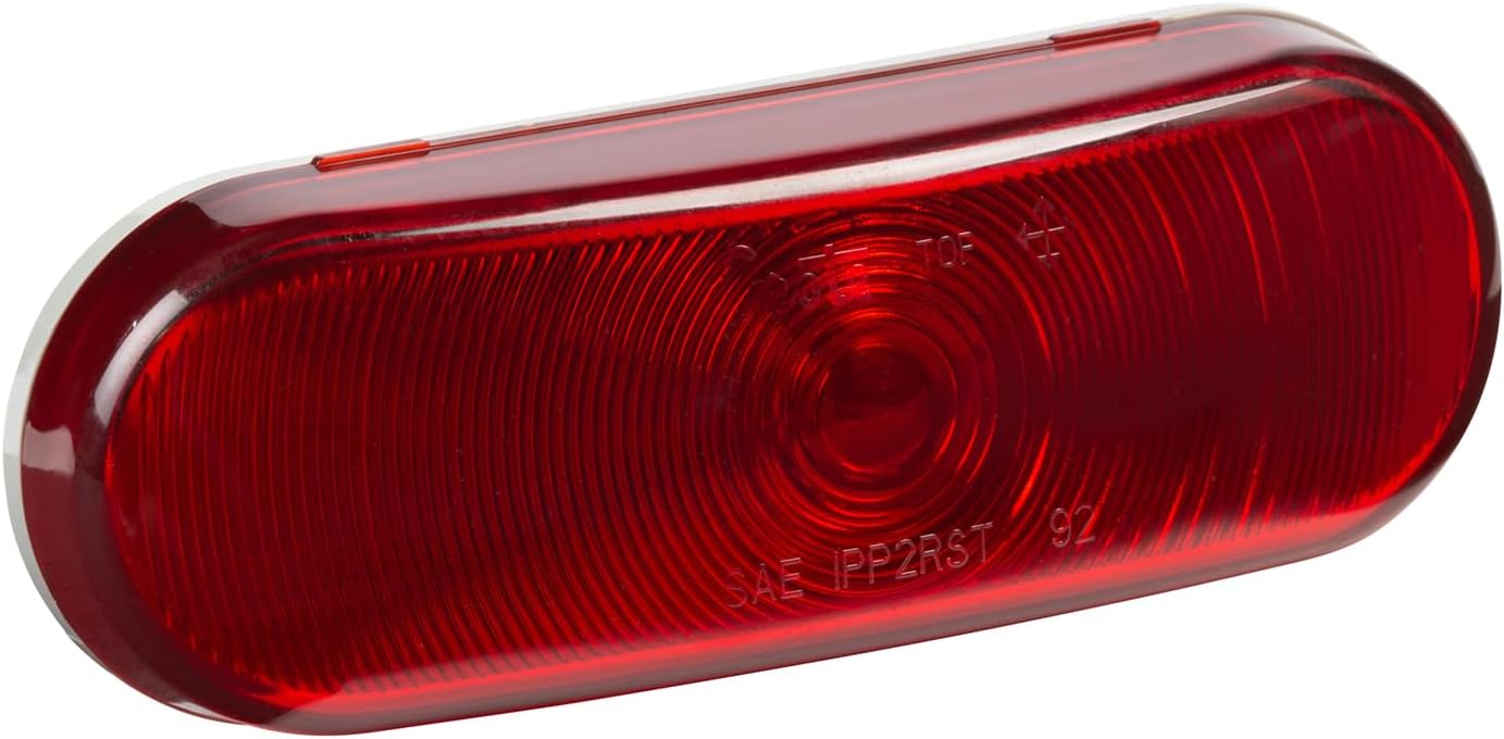 Grote 52562 Torsion Mount III Oval Stop Tail Turn Light - Male Pin