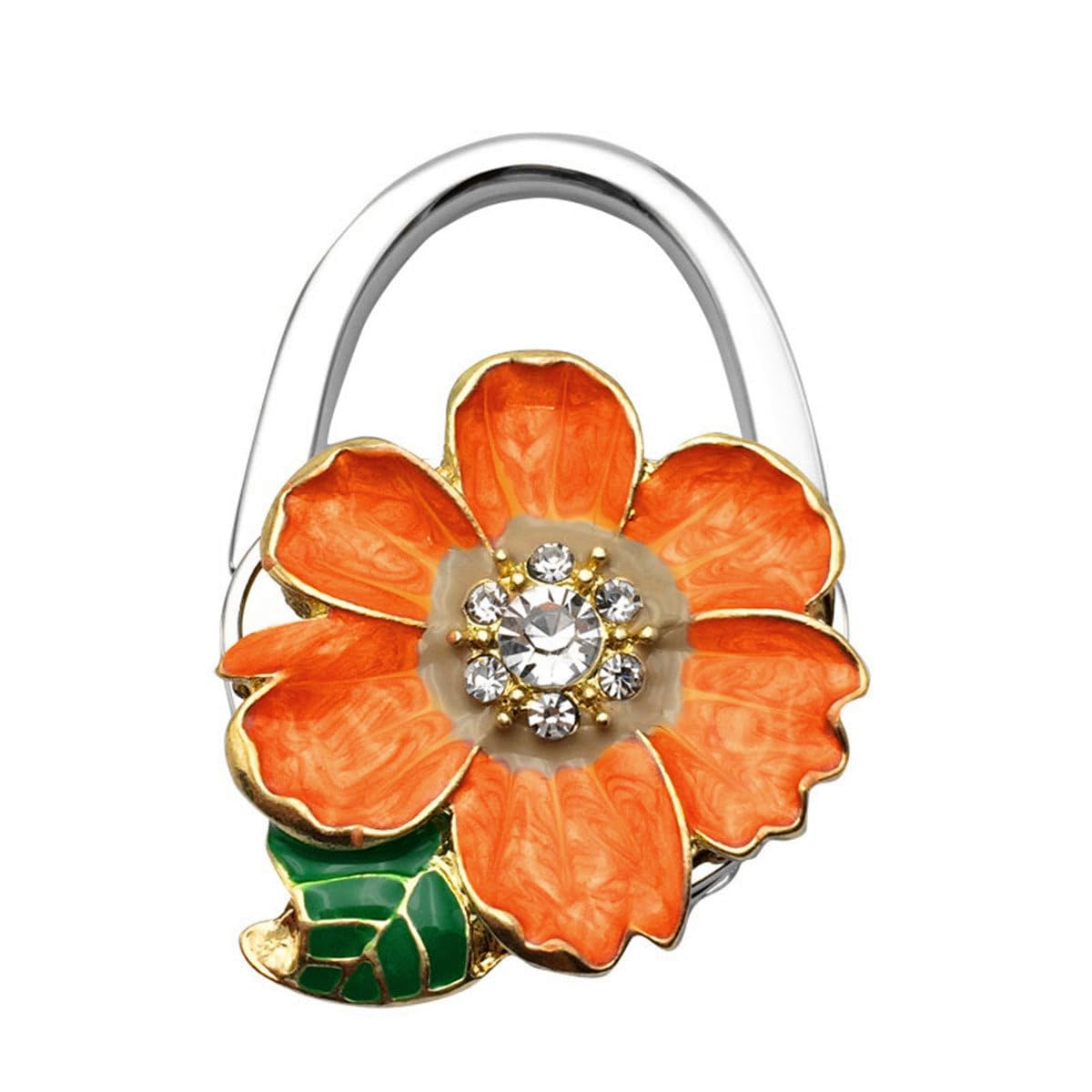 Porte-sac à main suspendu de table rose contre les sols sales