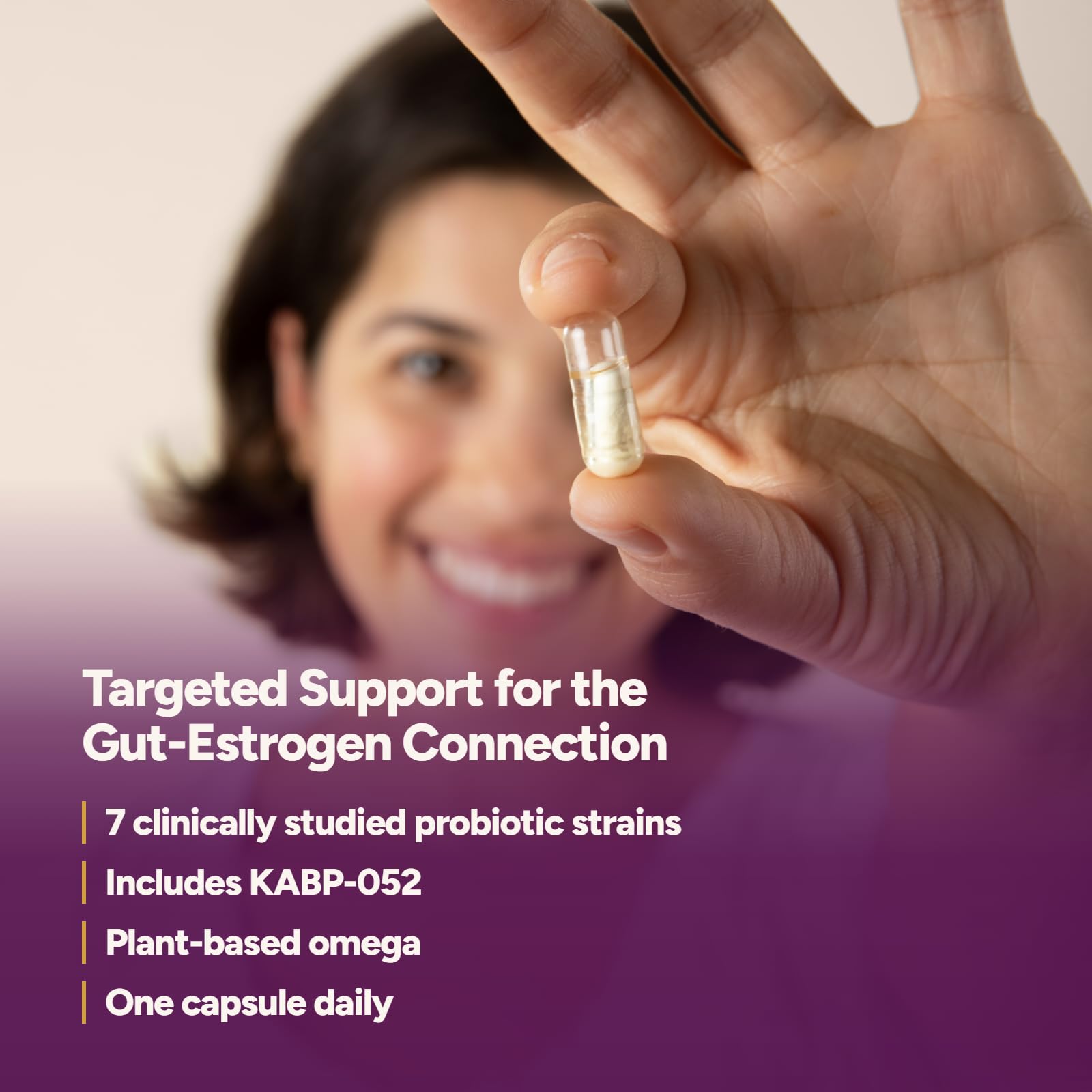 Daily Nouri Hormone Balance Probiotics for Women | Estrogen + Cycle Support — Amazon image 5