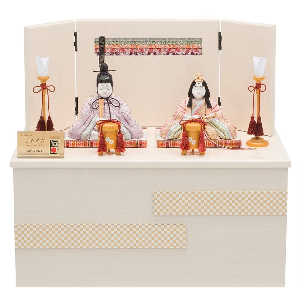 真太呂人形　シンプルで美しい親王飾りひな人形 真多呂人形 | 雛人形,親王飾り 本金 天宝雛 | 雛人形(ひな人形
