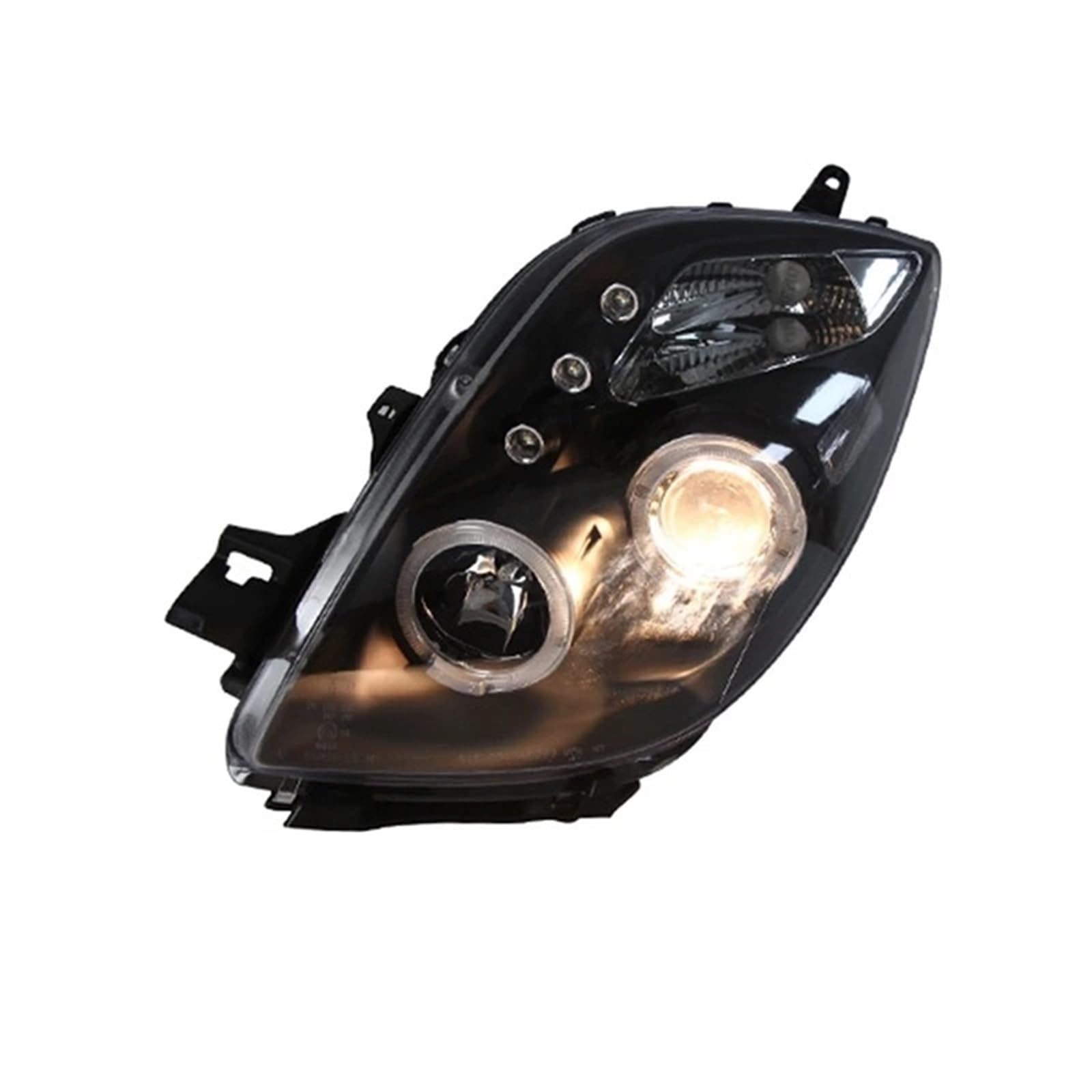 Gruppo Faro per Auto Toyota Yaris 2008-2012 Faro Anteriore con Lente Diurna, proiettore modificato per Auto, Accessori per fari anabbaglianti