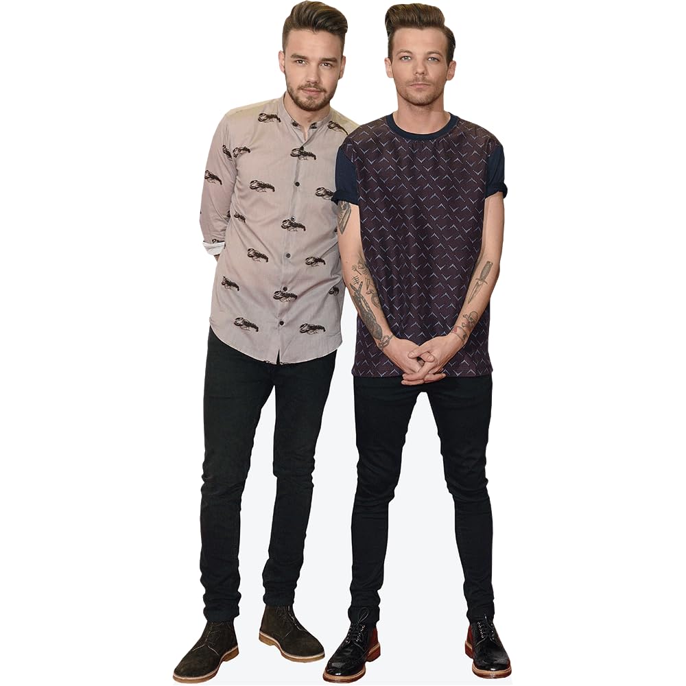 Celebrity Cutouts Lifelike Liam Payne And Louis Tomlinson (Duo) Mini Celebrity Cutout