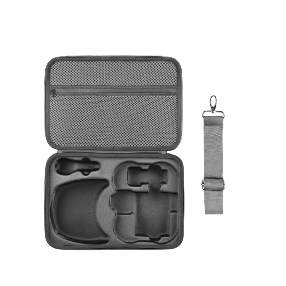 Scatola portaoggetti di grande capacità per drone DJI Avata 360, custodia rigida antipolvere da viaggio, con tracolla, Versione Occhiali, No