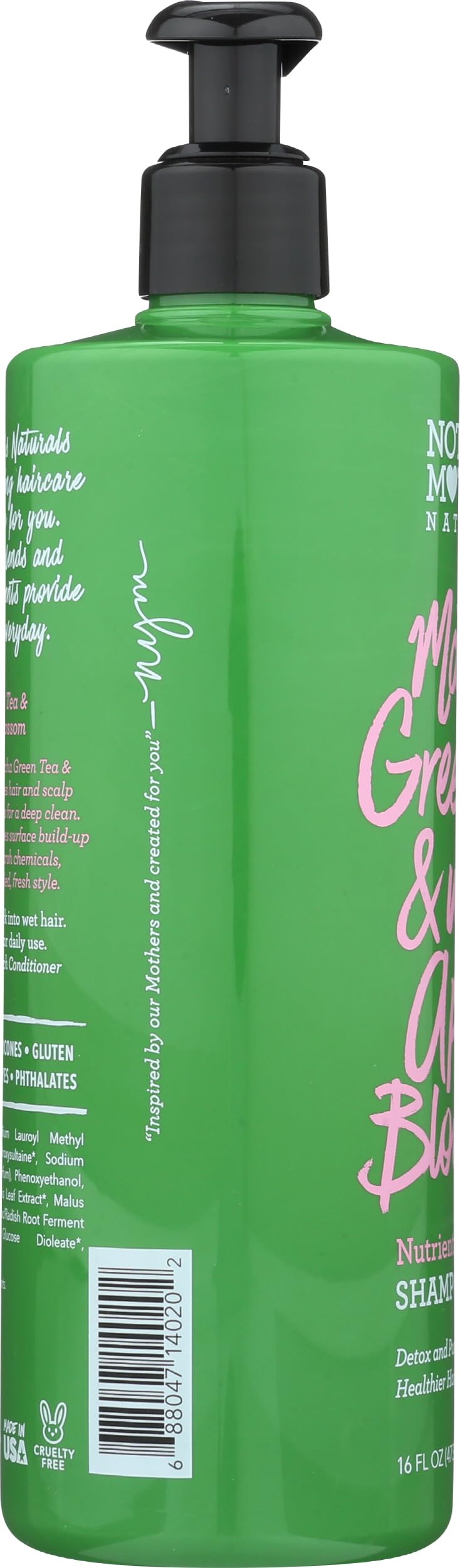 Shampoo Matcha Green Tea Wild Apple Blossom, 16 Fl Oz | Grocery
