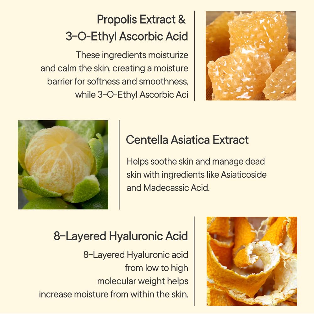 ONE-DAY’S YOU Help Me Honey Glow-C Pads | Korean Vitamin C Toner Pads for Face | Brightening & Cleansing Facial Pads | Skin Care for Blemishes & Radiance | 60 Sheets - Image 4