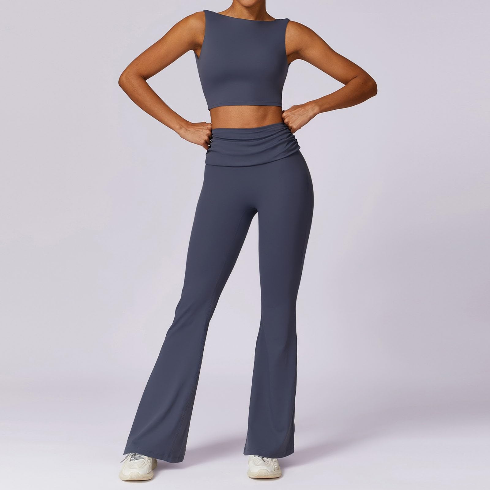 Traje de ocio para mujer, tallas grandes, holgado, chándal largo de verano, elegante, traje de jogging, dos piezas, tiempo libre, con pantalones, yoga, traje de casa, traje de ocio, ropa