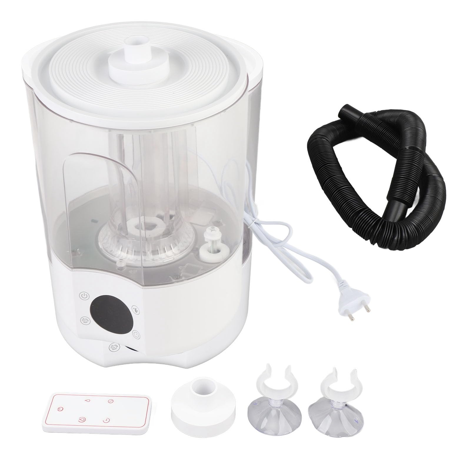Nebulizzatore per Rettili, Umidificatore Digitale per Terrari con Timer, Nessuna Perdita, Nebulizzatore Automatico per Terrari, Serbatoio e Tubi di Prolunga, Adatto per (Spina
