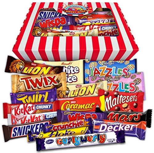 The Chocolate Gift Box! Retro Sweets Hamper - Chocolate Version