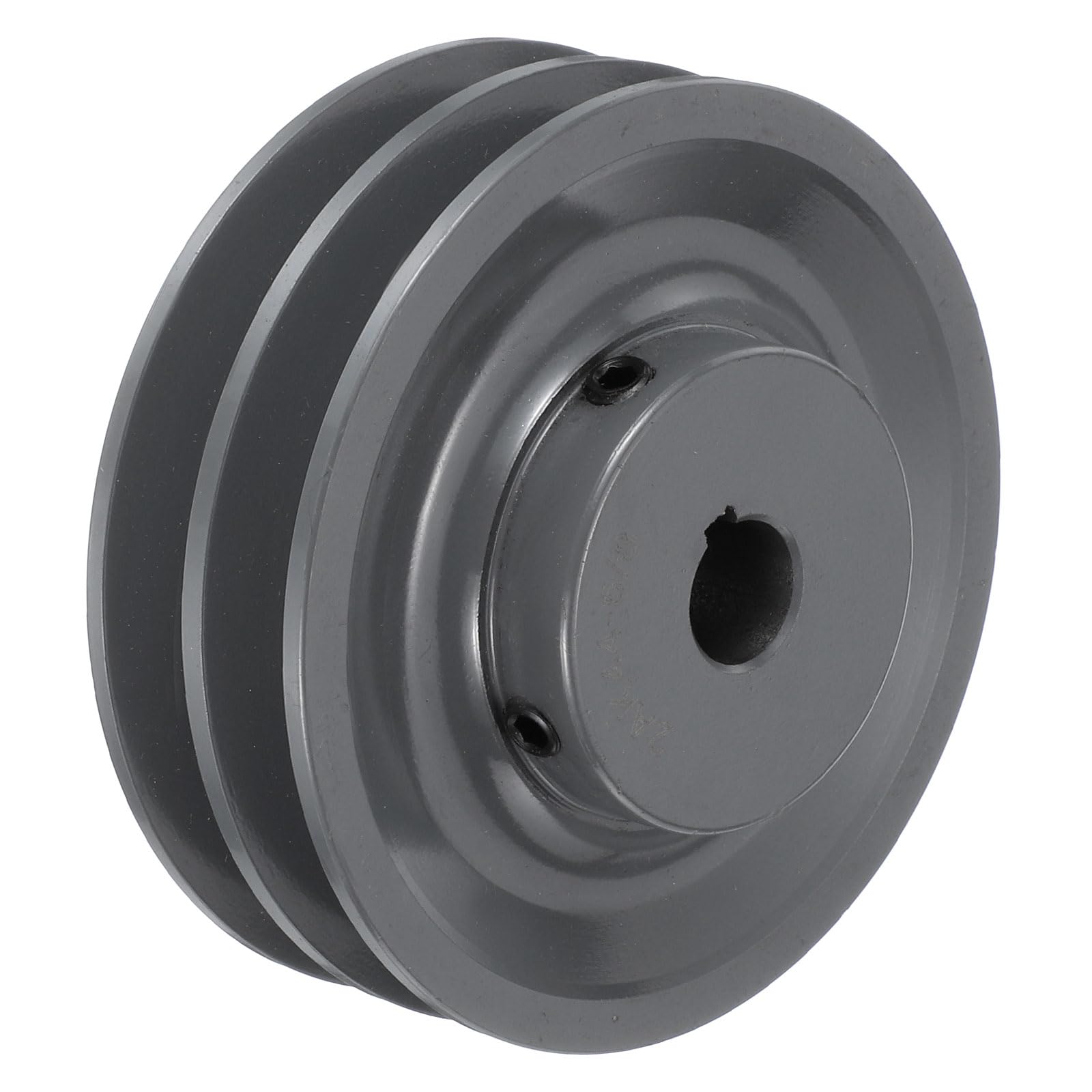QUARKZMAN 2AK44-5/8 Puleggia A V Con Cave Doppie Foro 5/8" Diametro Esterno 4.25" Puleggia Con Cave A Trama Forata Adattata Al Misura, Ghisa, Sezione Cinghia Per Cinghia 4L O A
