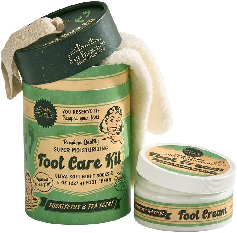 San Francisco Soap Company Foot Care Kit Foot Cream with