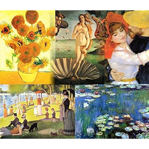 Assorted Fine Art Museum Quality Masterpiece Old Masters Blank Note Greeting Cards Cover