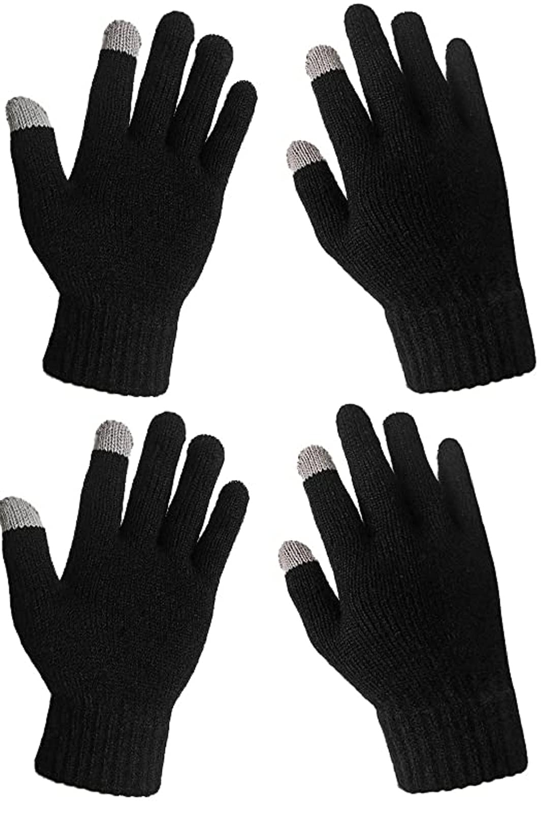 Winter TouchScreen Knit Woolen Gloves for Men and women-image-21