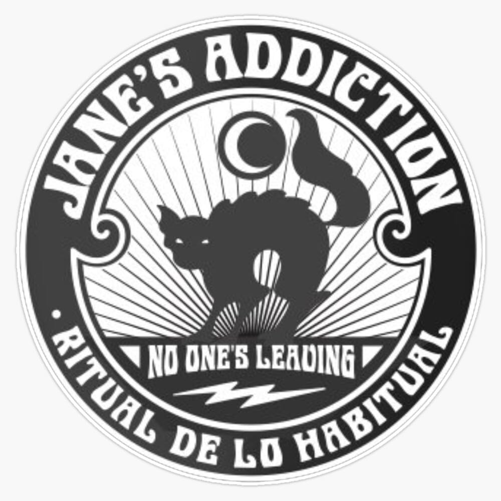 The Louder Than Life Teather Ritual De Lo Habitual of 'Jane's 'Addiction' Sticker Vinyl Decal Bumper Sticker 5"