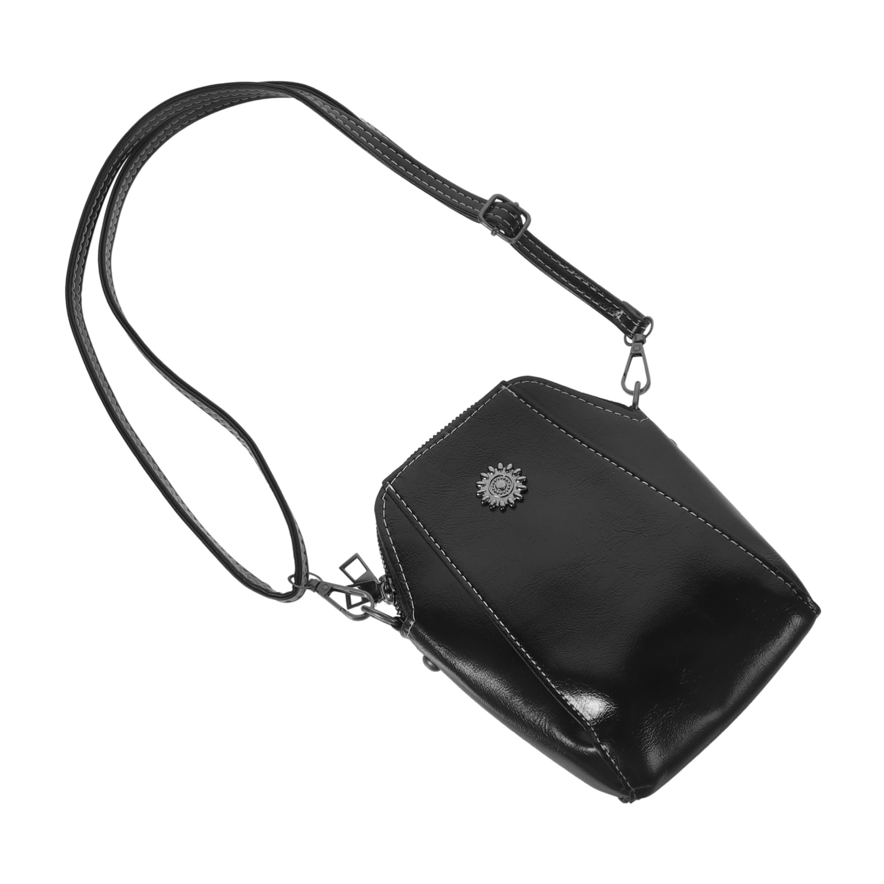 LIFKOME Mini Borsa Porta Cellulare Borsa Del Portafoglio Del Telefono Per Telefono a Tracolla Piccola Per Cellulare Piccola a Tracolla Pu Rosso
