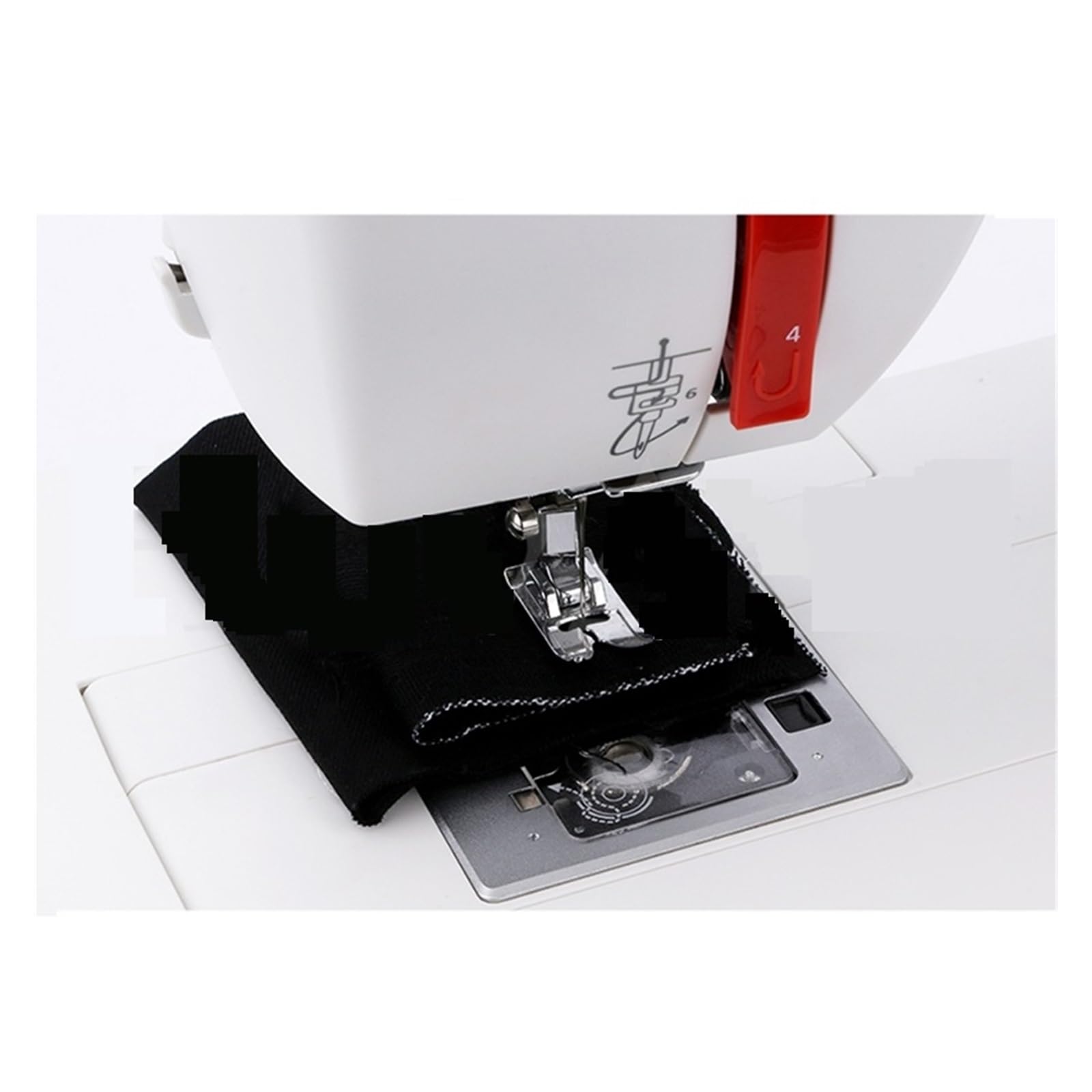 Máquina de Coser eléctrica Multifuncional doméstica de Gran tamaño para Escritorio, con Costura HZL-Q05F, Potente, silenciosa y Estable.