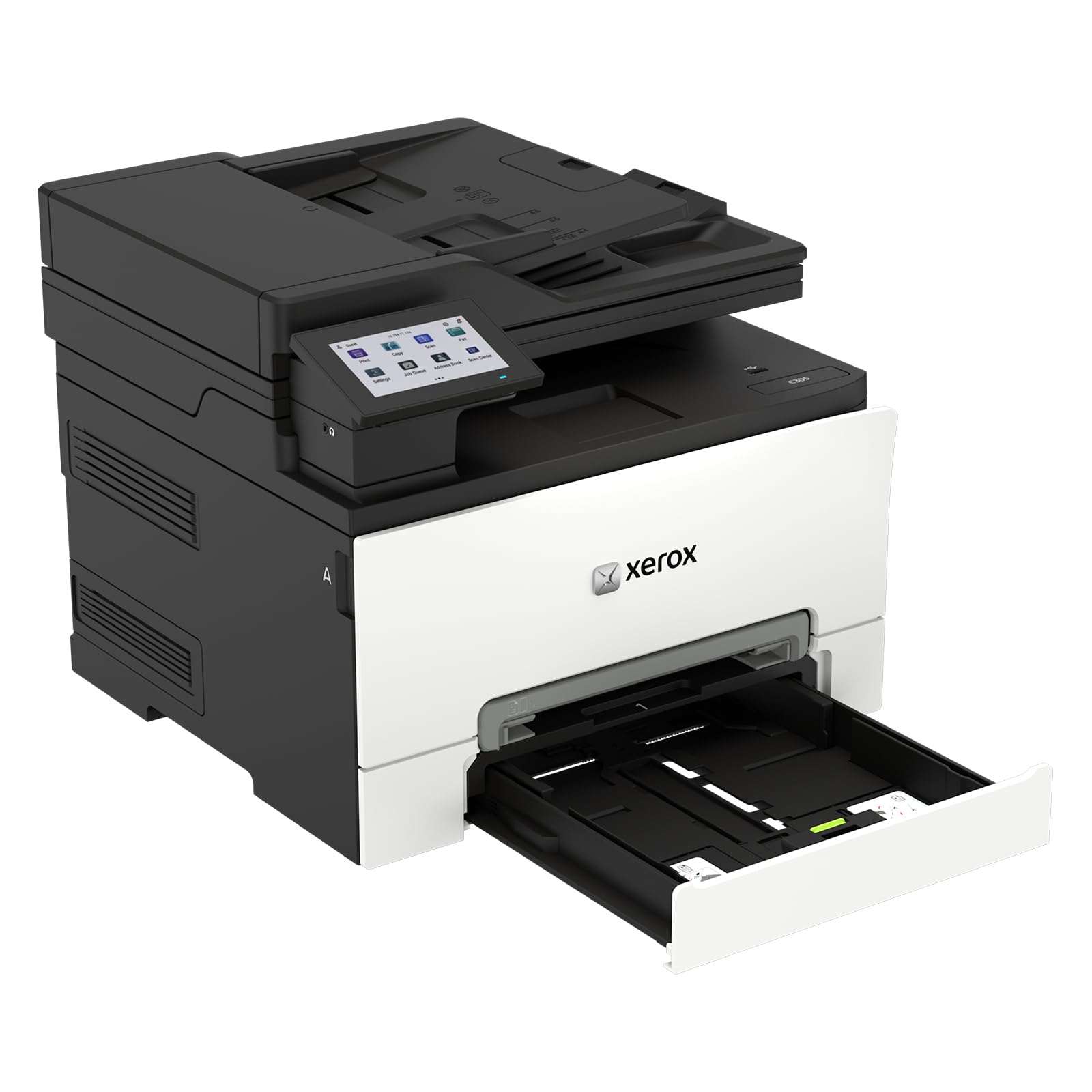 Xerox Stampante all-in-one laser a colori wireless C305ae – 30 ppm, touch screen 4,3 poll., stampante scanner copiatrice fax, stampante premium (3 anni di garanzia)