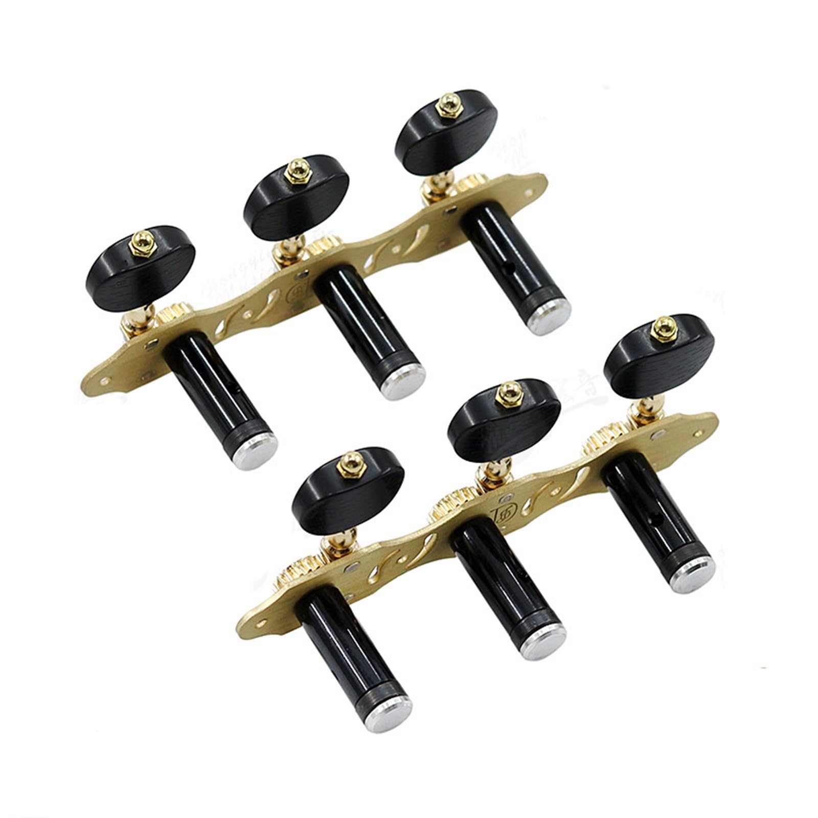 Clavijeros Bloqueo Afinadores De Guitarra Clásica Cobre Puro Ahuecado Ajuste Tipo Triple(With bearing)