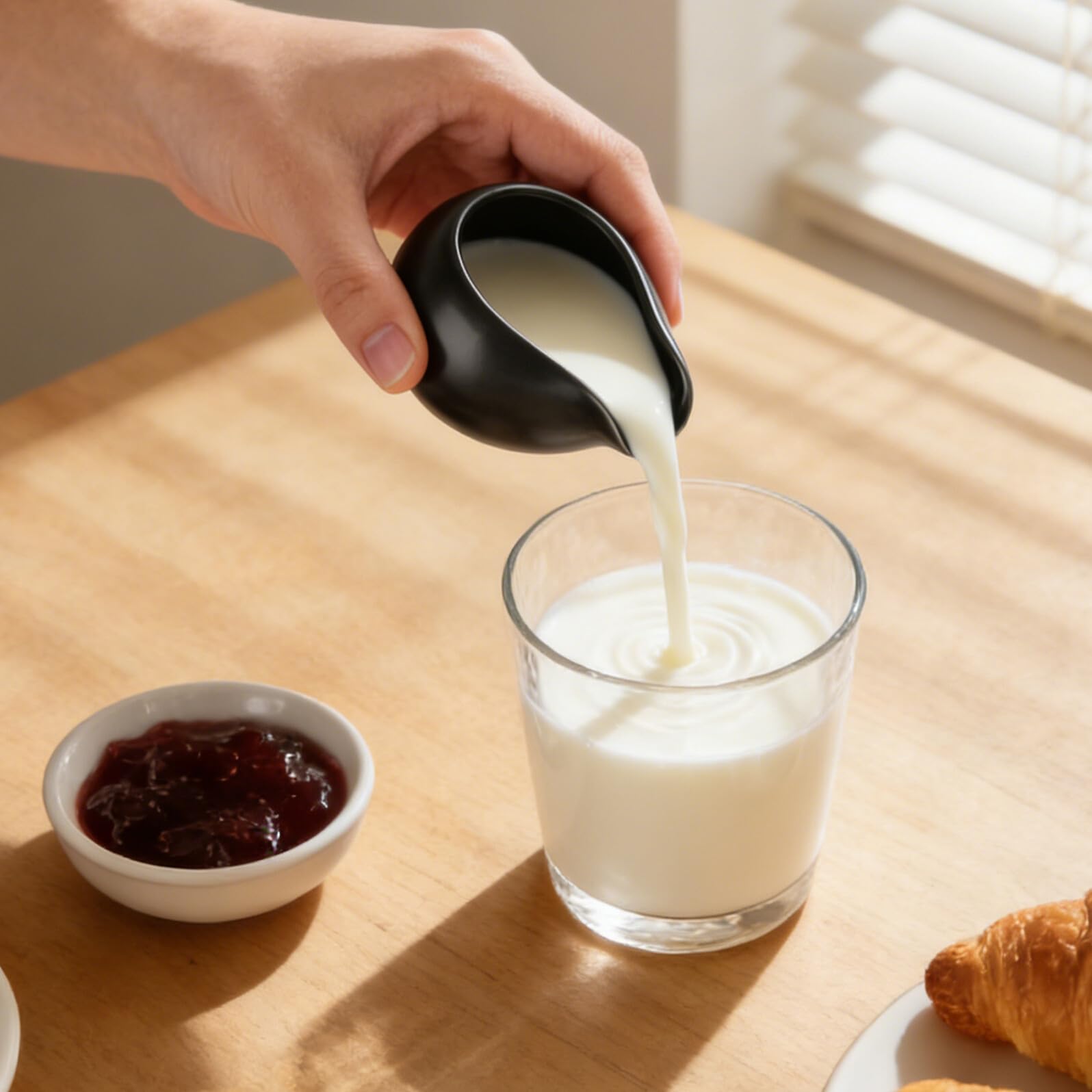 Dispensador de Salsa y Jarra de Leche de Cerámica 3 Unidades Diseño Artesanal para Uso en Cocina y Mesa