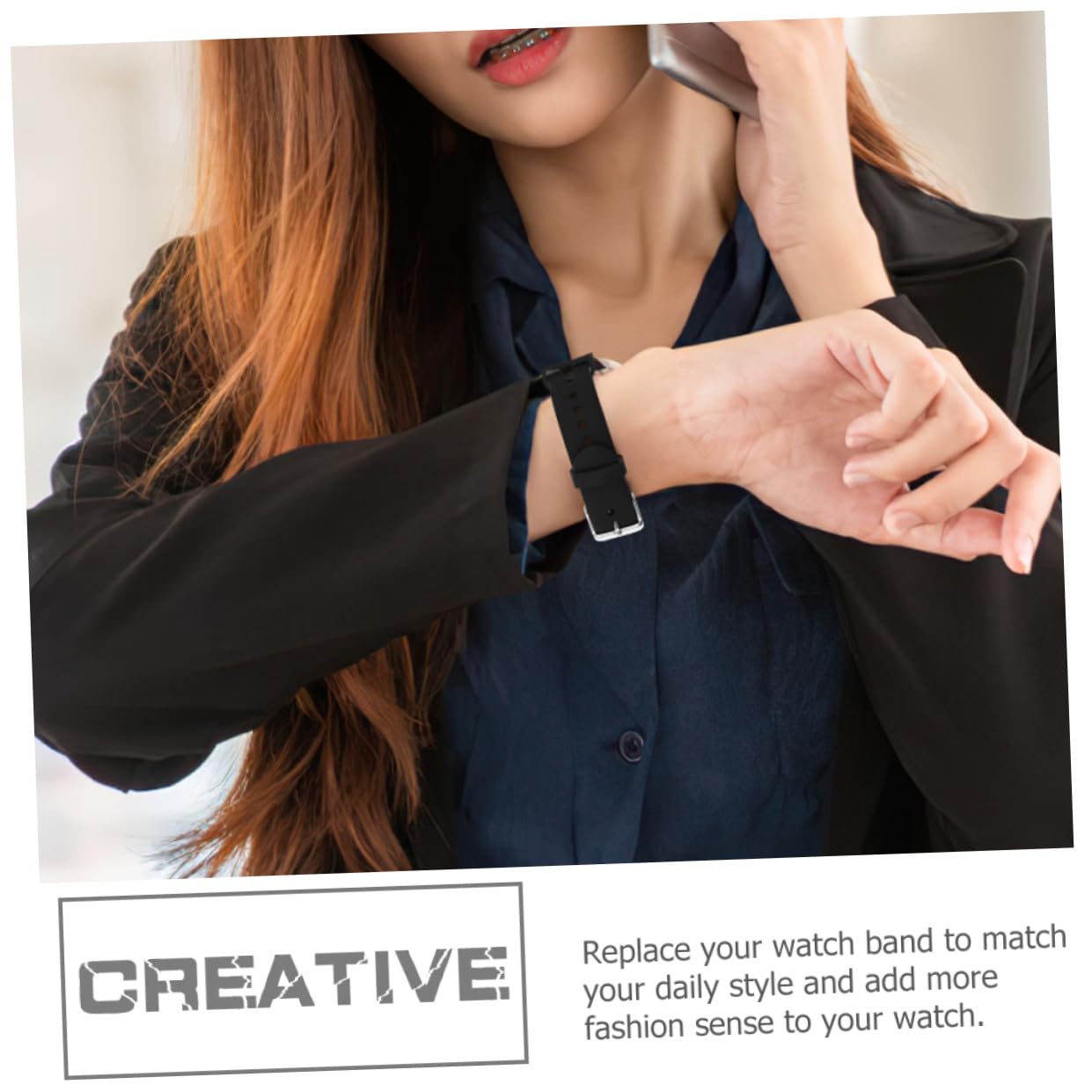 Hemobllo 4 Pièces Montre Compatible Pour Les Bandes Bracelet De Montre Compatible Avec Les es Bande Bracelet De e Réglable En Silicone Remplaçable