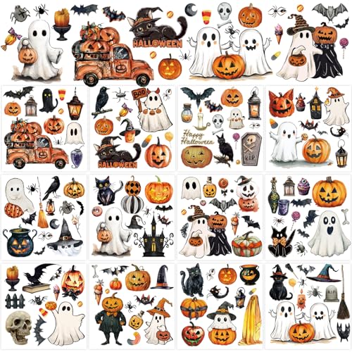 Whaline Halloween Rub On Transfers