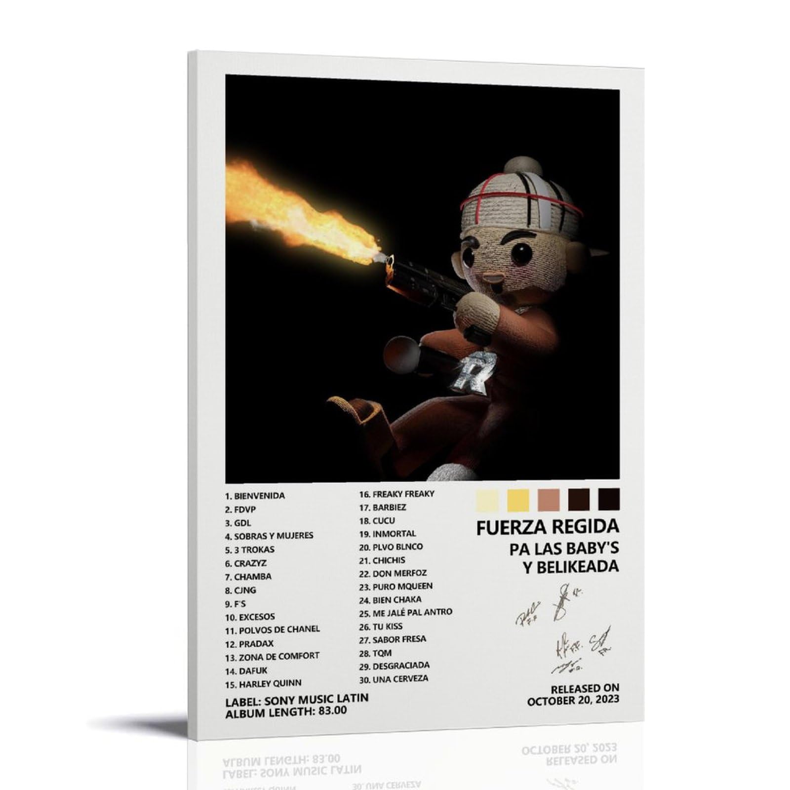 Fuerza Regida Poster Pa Las Babys Y Belikeada Album Cover | Desertcart  Seychelles