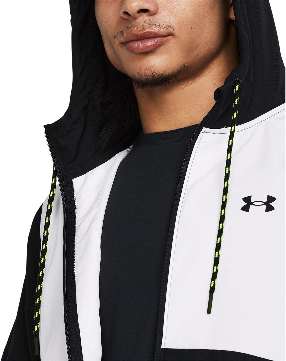 Under Armour Legacy Windbreaker Men Training Jacket Black