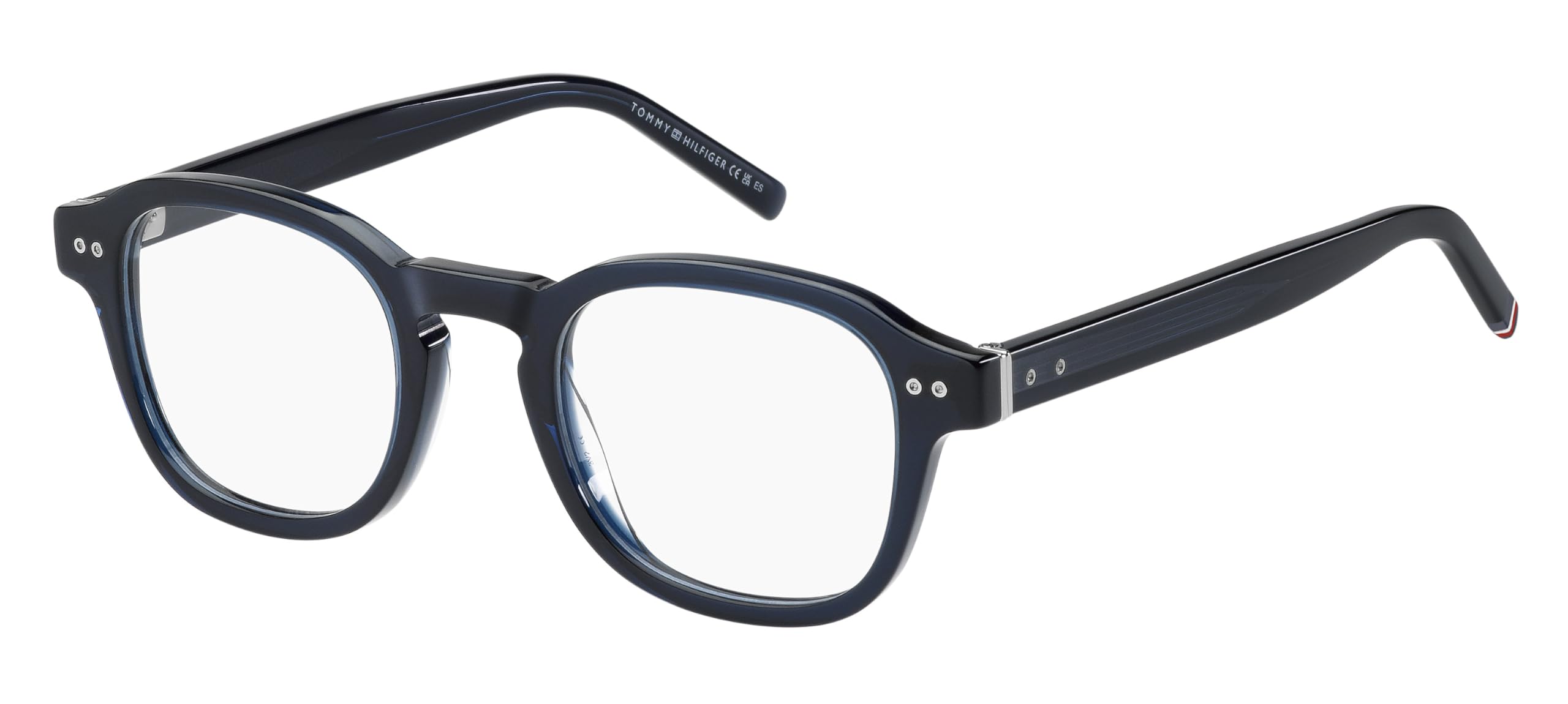 Lunettes de vue homme Tommy Hilfiger TH 2033 Blue Palladium 48-23