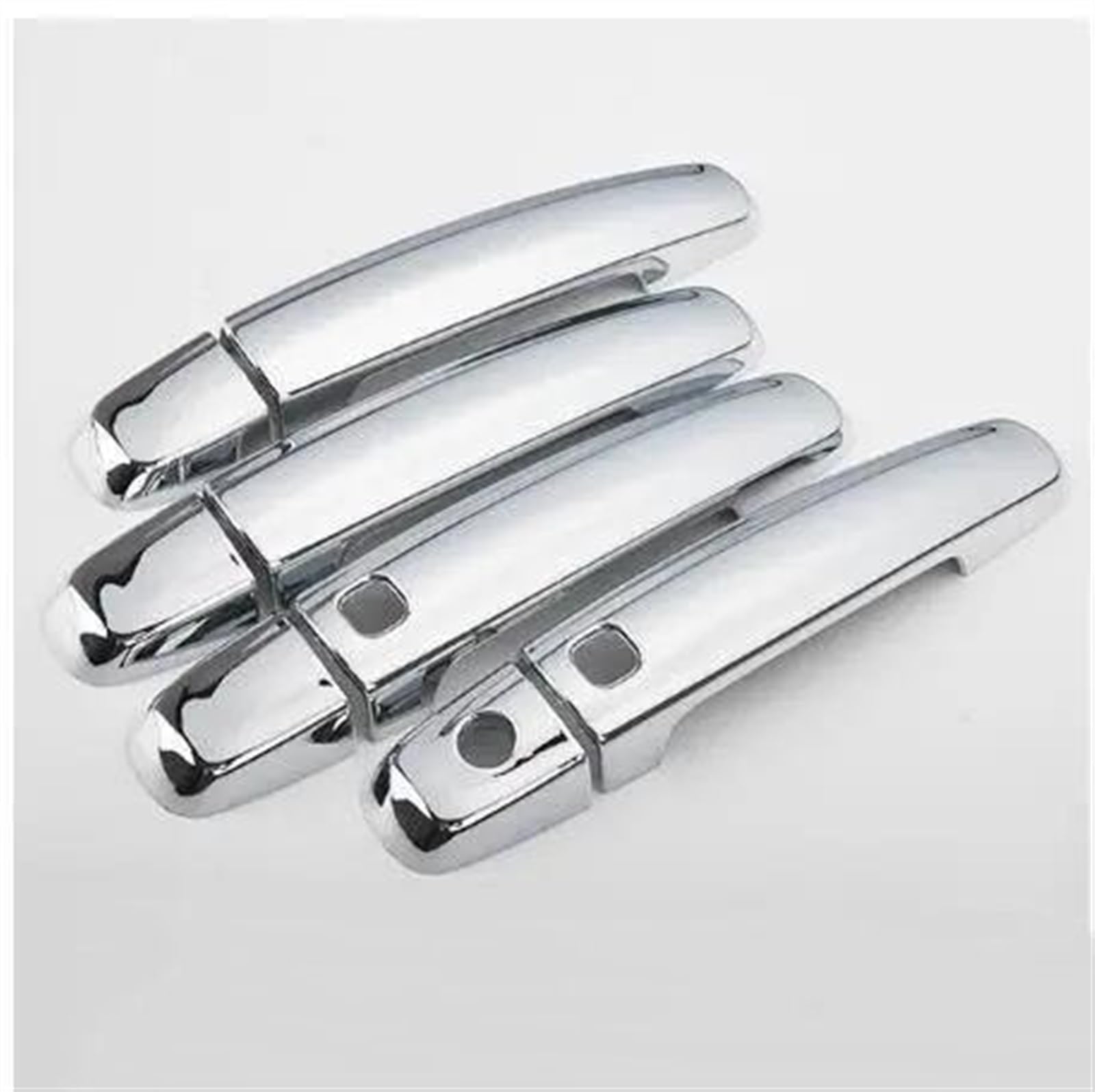 Csspdm Silver B Exterior Door Handle Cover Trim Sticker Overlays Styling For Suzuki For Swift For Vitara Sx4 S-Cross 12-18(Silver B)