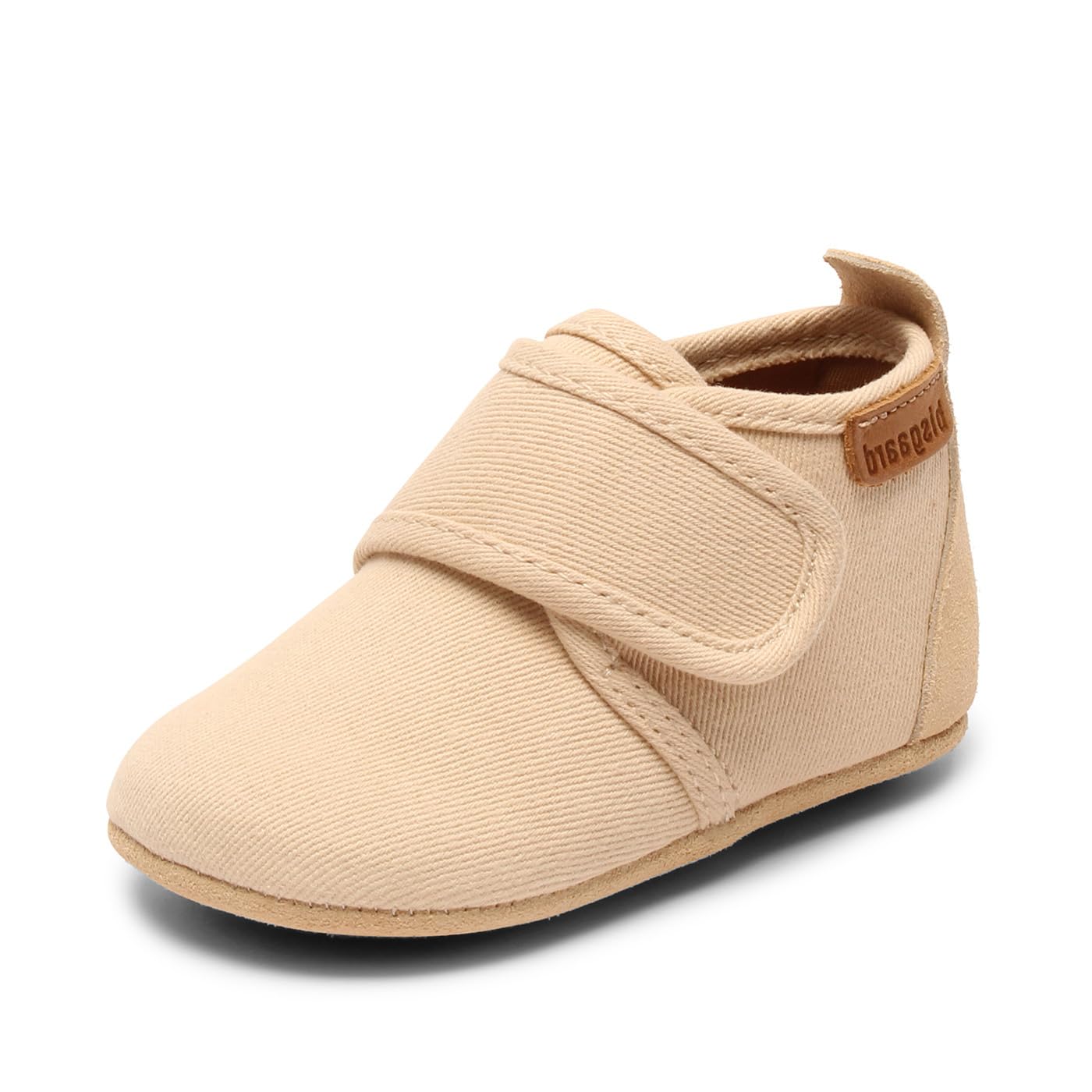 Bisgaard Unisex Baby Cotton First Walker Shoe, cream, 2.5 UK Child