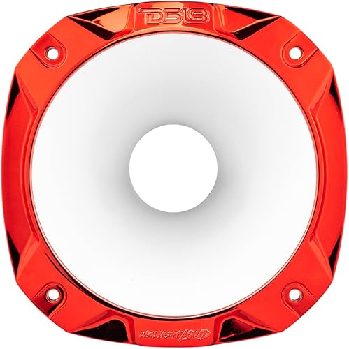 Miniatura 5 de DS18 Sonic Fusion Audio Bundle - Bocina de plástico con guía de ondas de salida 2X con 2 controladores de compresión de 1000 W de potencia,