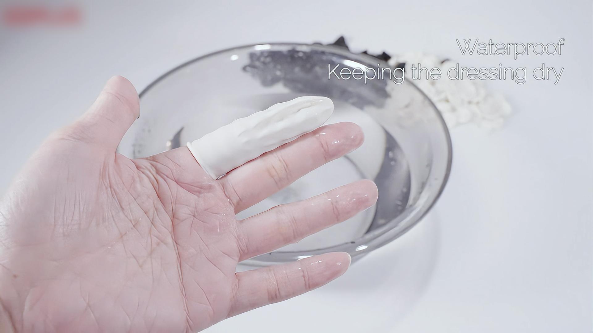 Pansement Doigt Doigtiers En Latex 100 Pièces - Protection Jetable Pour Doigts Anti-Statique (6cm) Doigtiers Latex Jetables