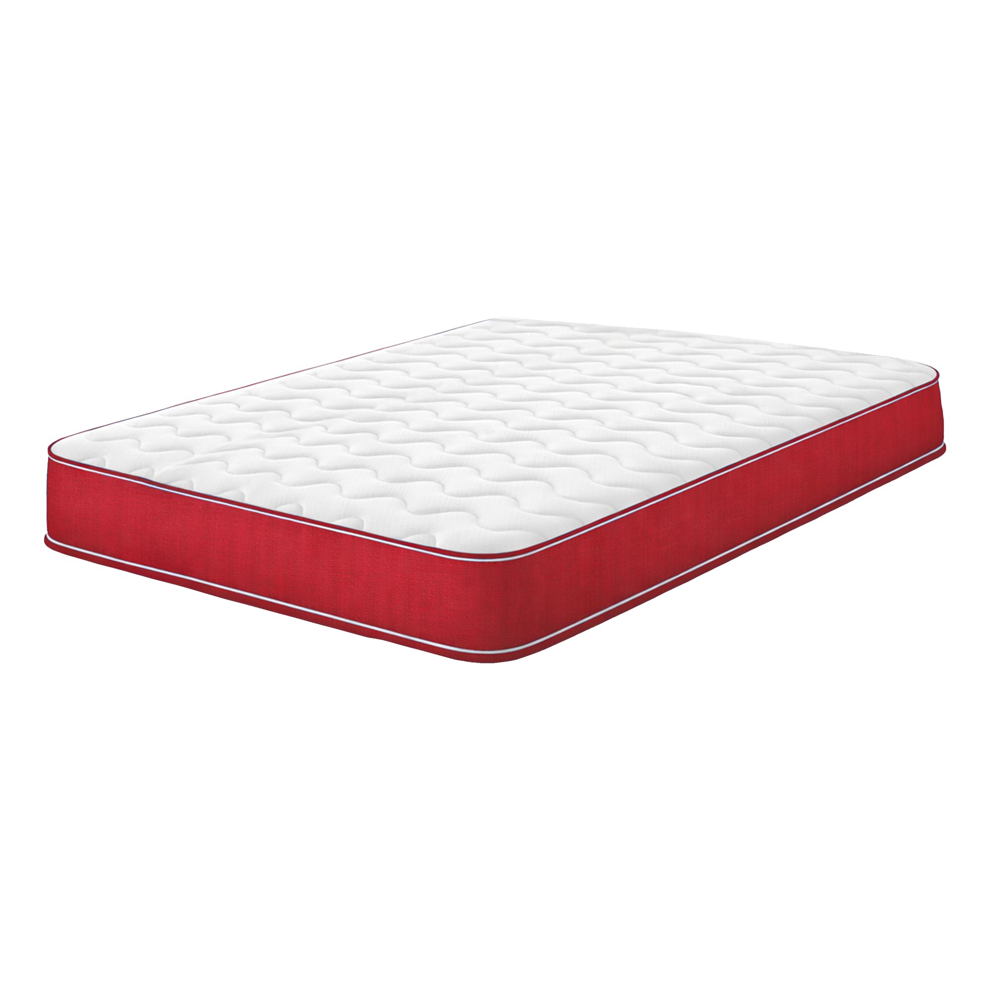 Starlight Beds Colours Range - Red King Size Mattress