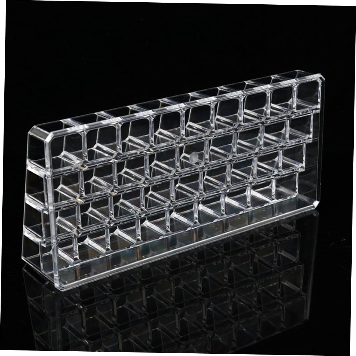 minkissy 2pezzi Scatola Porta Oggetti Contenitore Per Rossetto in Acrilico Trasparente Porta Cosmetici e Gioielli Organizer Da Scrivania Per Casa e Negozio