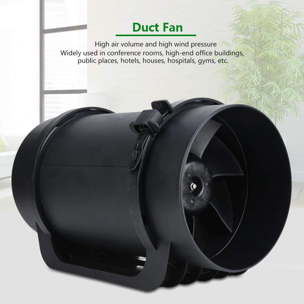 Buy 6.3in Inline Duct Fan, CFM Exhaust Duct Fan, EC Motor Ventilation