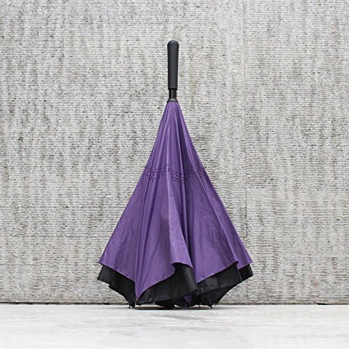Superbrella Guarda-chuva Invertido Cor Roxo