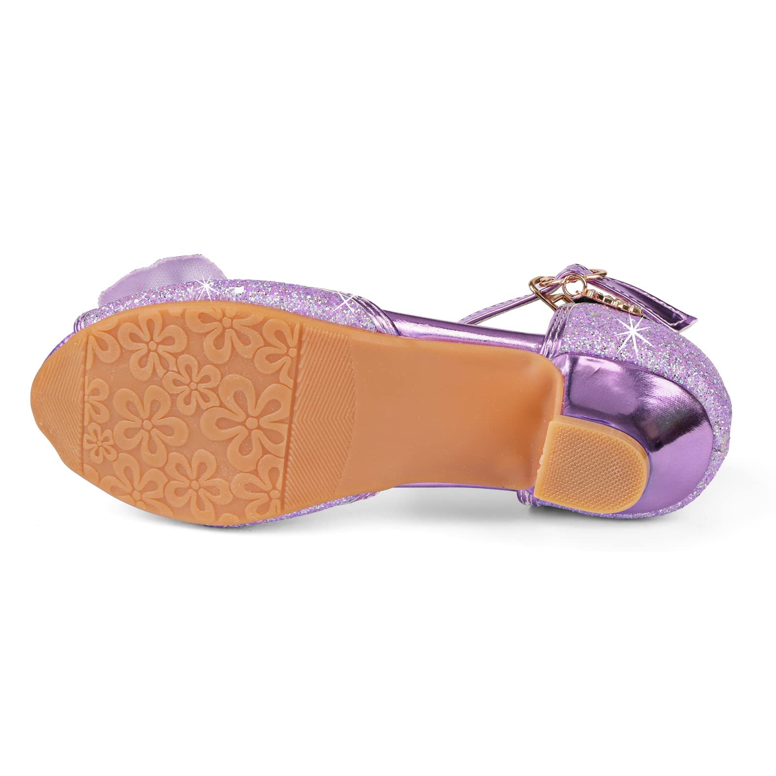 Dziewczęce buty do tańca, błyszczące, na wieczór, z kokardką, niskie obcasy, dla małych dziewczynek, buty do sukienki dla księżniczki, buty na urodziny, wesele