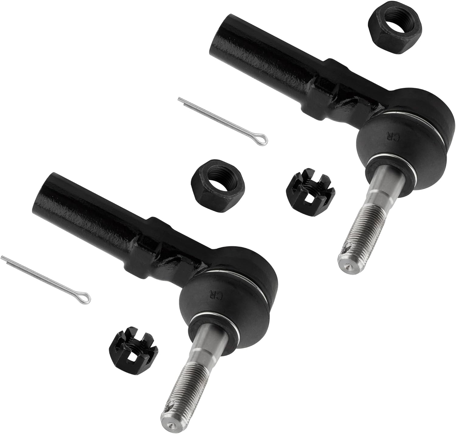 4pcs Front Suspension Kit Inner Outer Tie Rods 1990-1997 For Chevy Lumina 1995-1997 Monte Carlo 1988-1997 For Oldsmobile Cutlass Supreme For Buick Regal For Pontiac Grand Prix ES2912 EV195